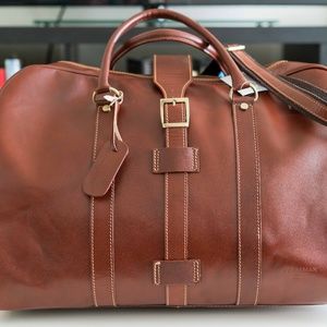 PERSAMAN NEW YORK SANTINO SADDLE LEATHER COGNAC